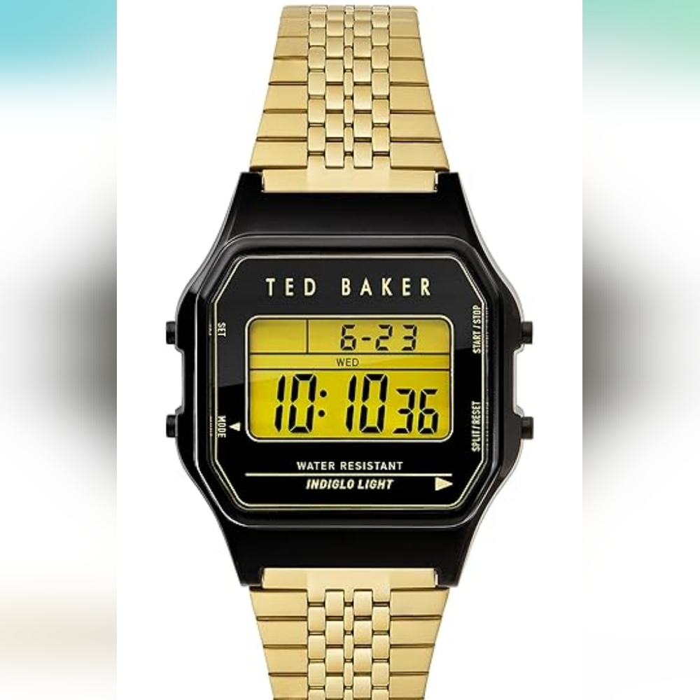 Ted Baker Gold Digital Watch